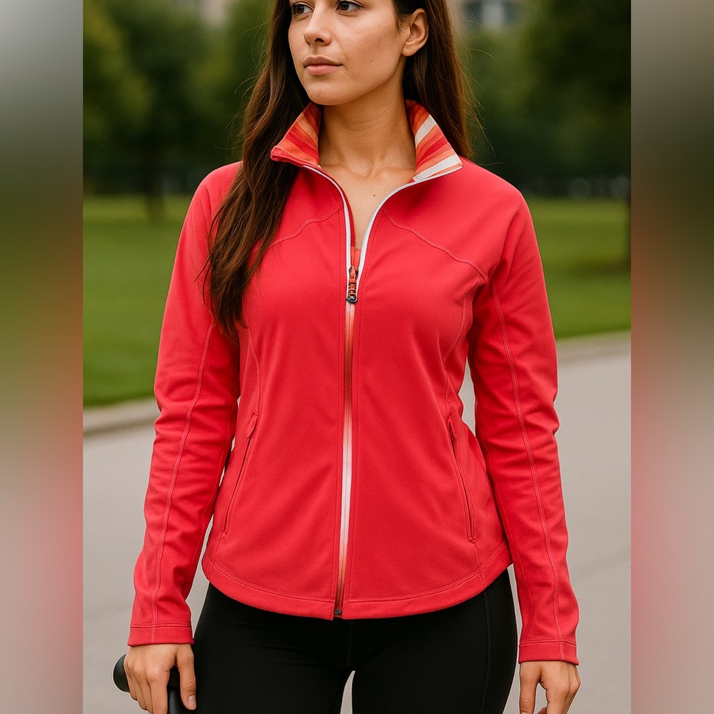 Lululemon coral jacket size 12